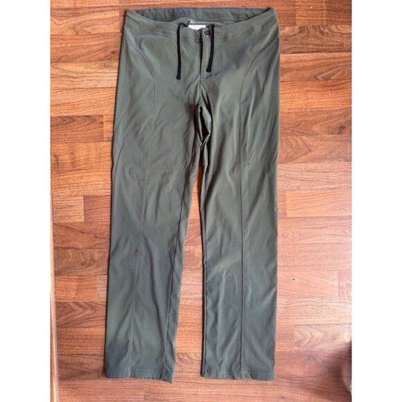 Womens Columbia Pants 8 Green Omni-Shield Advanced Repellency Outdoor Hiking - Picture 1 of 12